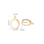 Premium Steel Earring hooks 70-80pcs packet - Image 5