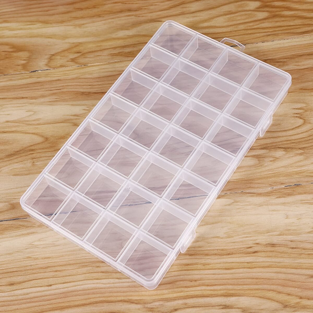 28-Compartment Plastic Organizer Storage Box