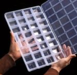 28-Compartment Plastic Organizer Storage Box