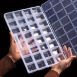 28-Compartment Plastic Organizer Storage Box