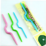 ABS Plastic Curved Knitting Needles 3 Sizes - Image 2