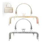 metal clutch with handle