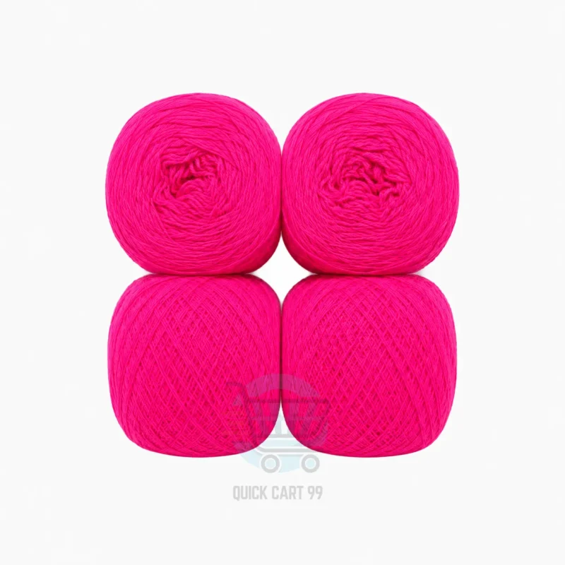 Embroidery thread 2 ply acrylic yarn pack of 4 in multiple colours