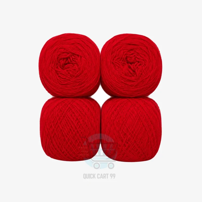 Embroidery thread 2 ply acrylic yarn pack of 4 in multiple colours