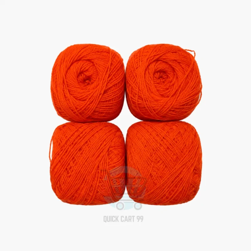 Embroidery thread 2 ply acrylic yarn pack of 4 in multiple colours