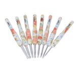 Stainless Steel 8pc Ergonomic Crochet Hook Set (2.5-6.0mm) - Image 4