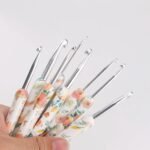 Stainless Steel 8pc Ergonomic Crochet Hook Set (2.5-6.0mm) - Image 3