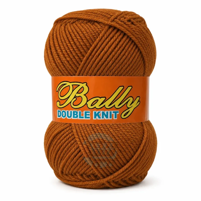 Bally Double Knit yarn for crochet and knitting in pink, yellow, and blue colours, 100% acrylic 3-ply yarn, 70–80 grams each.