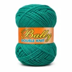 Bally Double Knit yarn for crochet and knitting in pink, yellow, and blue colours, 100% acrylic 3-ply yarn, 70–80 grams each.