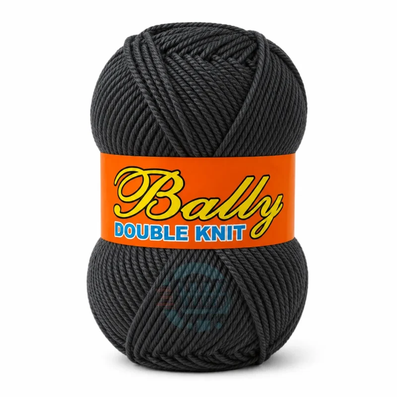 Bally Double Knit yarn for crochet and knitting in pink, yellow, and blue colours, 100% acrylic 3-ply yarn, 70–80 grams each.