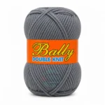 Bally Double Knit yarn for crochet and knitting in pink, yellow, and blue colours, 100% acrylic 3-ply yarn, 70–80 grams each.