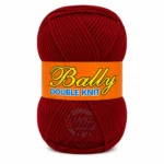 Bally Double Knit yarn for crochet and knitting in pink, yellow, and blue colours, 100% acrylic 3-ply yarn, 70–80 grams each.