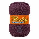 Bally Double Knit yarn for crochet and knitting in pink, yellow, and blue colours, 100% acrylic 3-ply yarn, 70–80 grams each.