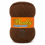 Bally Double Knit yarn for crochet and knitting in pink, yellow, and blue colours, 100% acrylic 3-ply yarn, 70–80 grams each.