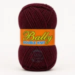 Bally Double Knit yarn for crochet and knitting in pink, yellow, and blue colours, 100% acrylic 3-ply yarn, 70–80 grams each.