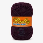 Bally Double Knit yarn for crochet and knitting in pink, yellow, and blue colours, 100% acrylic 3-ply yarn, 70–80 grams each.