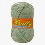 Bally Double Knit yarn for crochet and knitting in pink, yellow, and blue colours, 100% acrylic 3-ply yarn, 70–80 grams each.