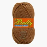 Bally Double Knit yarn for crochet and knitting in pink, yellow, and blue colours, 100% acrylic 3-ply yarn, 70–80 grams each.
