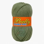 Bally Double Knit yarn for crochet and knitting in pink, yellow, and blue colours, 100% acrylic 3-ply yarn, 70–80 grams each.