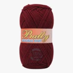 Bally Double Knit yarn for crochet and knitting in pink, yellow, and blue colours, 100% acrylic 3-ply yarn, 70–80 grams each.
