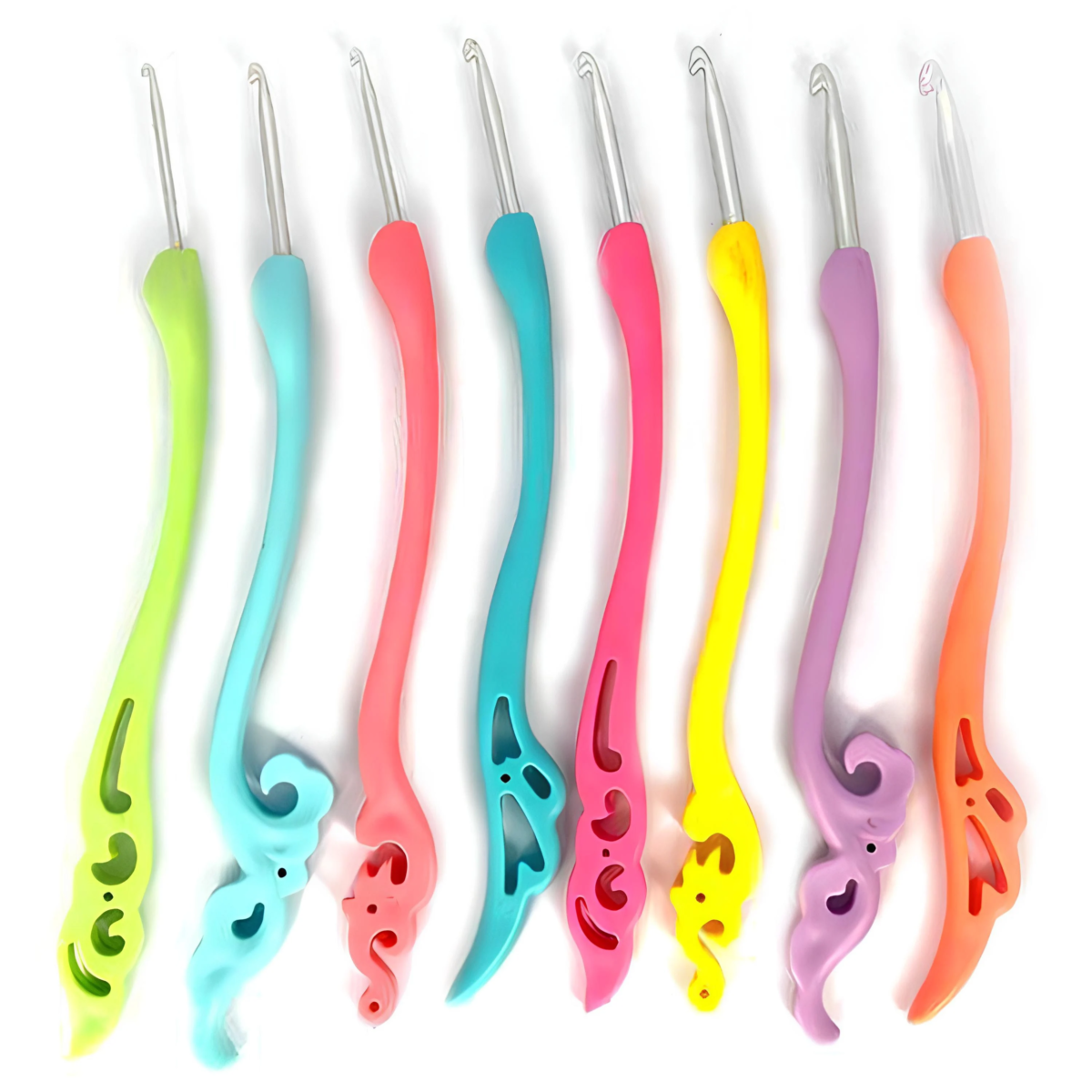Decor Ergonomic Crochet Hooks Set Pack of 8 - Image 5