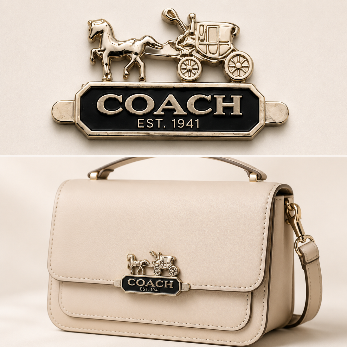 Metal Logo for bags