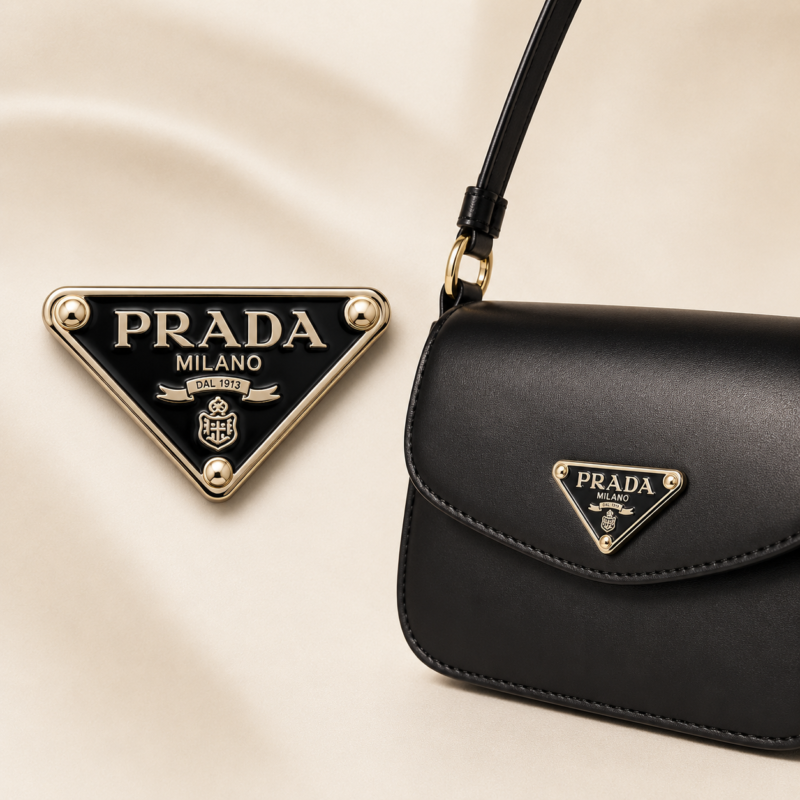 Metal Logo for bags