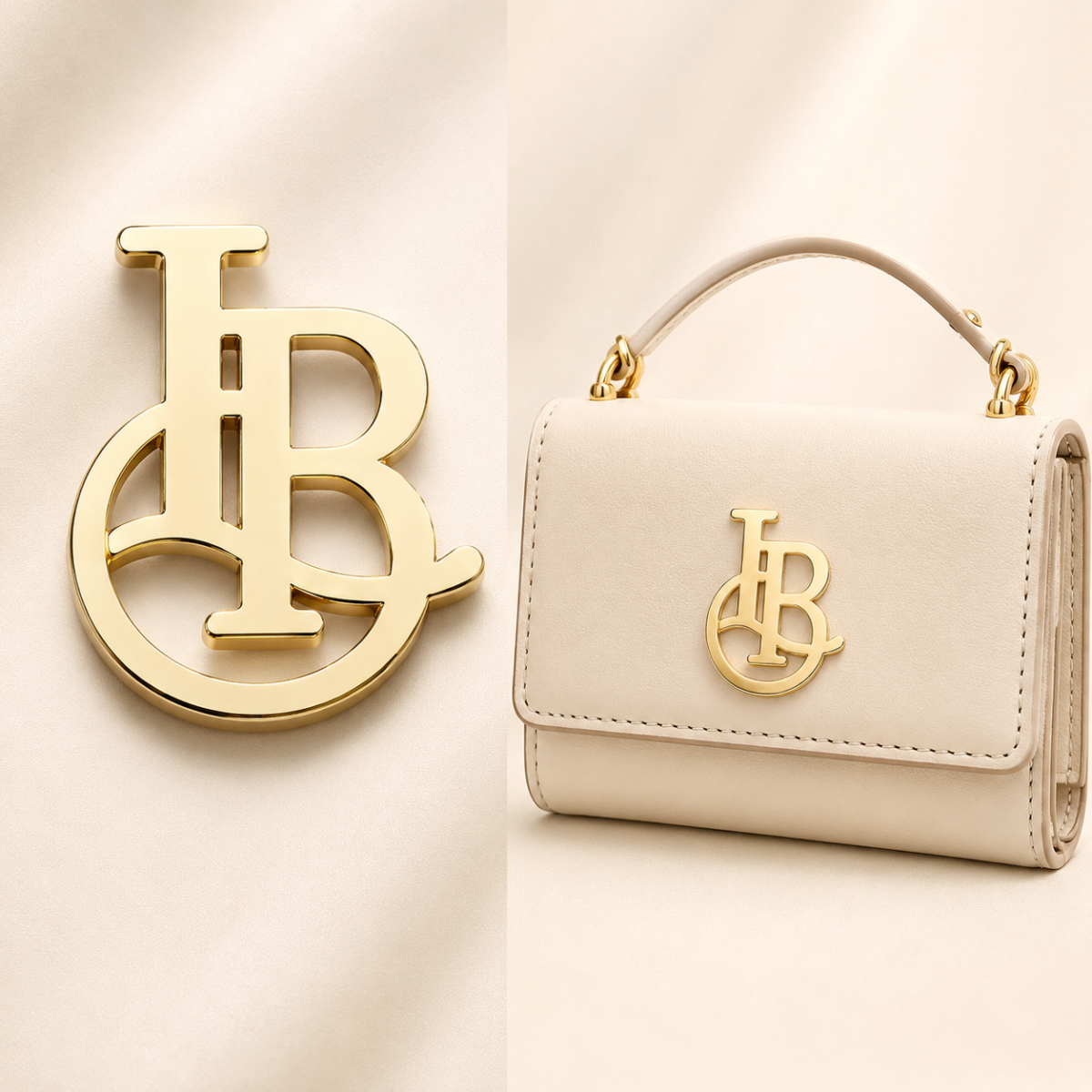 Metal Logo for bags