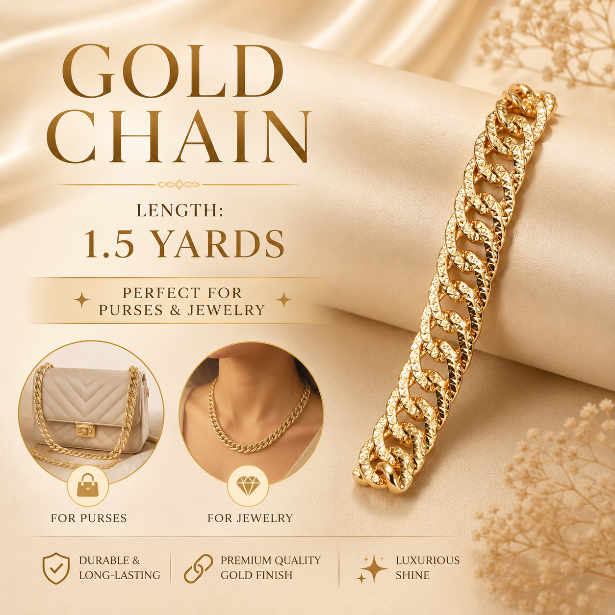 Jewellery Making Chain 4 Yards