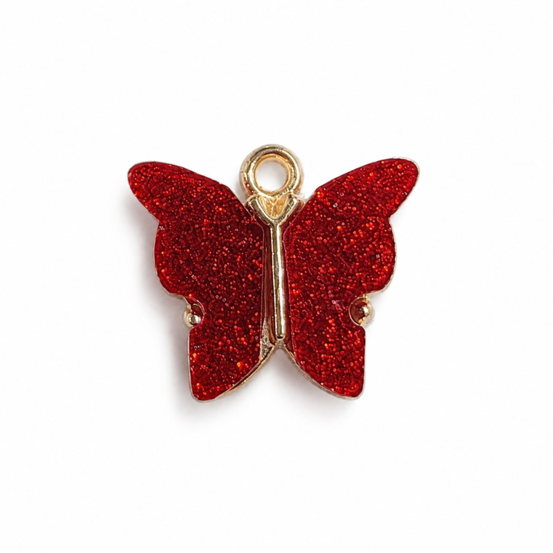 Metal Enamel Charms for Jewelry Making – Pack of 6