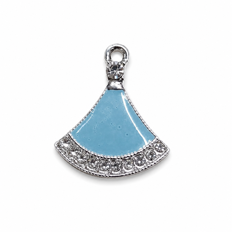 Metal Enamel Charms for Jewelry Making – Pack of 6