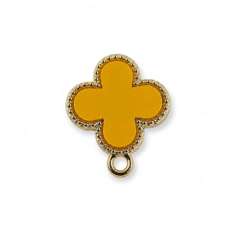 Metal Enamel Charms for Jewelry Making – Pack of 6