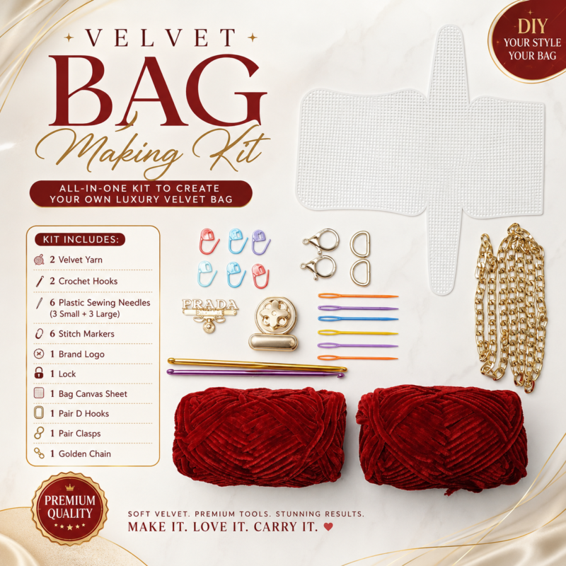 Velvet Bag Making Kit