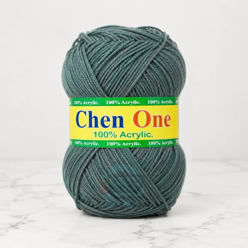 Chen One 3 Ply Crochet Yarn in multiple colours, 100% acrylic, super soft, 90–100g