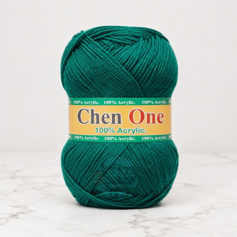 Chen One 3 Ply Crochet Yarn in multiple colours, 100% acrylic, super soft, 90–100g