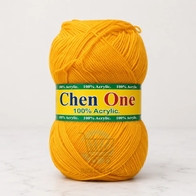 Chen One 3 Ply Crochet Yarn in multiple colours, 100% acrylic, super soft, 90–100g