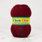 Chen One 3 Ply Crochet Yarn in multiple colours, 100% acrylic, super soft, 90–100g