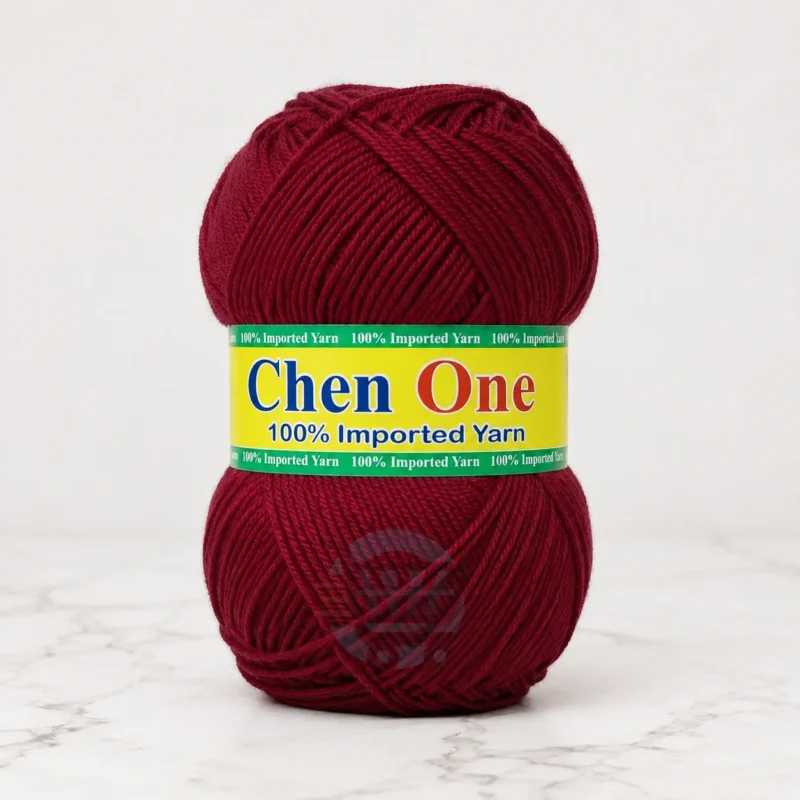 Chen One 3 Ply Crochet Yarn in multiple colours, 100% acrylic, super soft, 90–100g