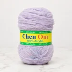 Chen One 3 Ply Crochet Yarn in multiple colours, 100% acrylic, super soft, 90–100g