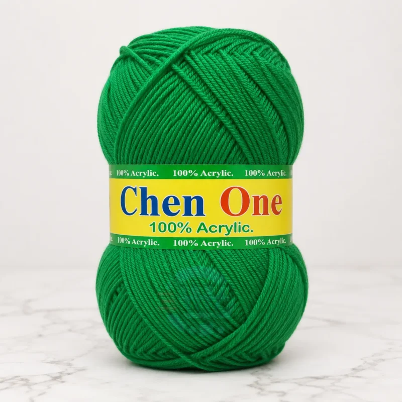 Chen One 3 Ply Crochet Yarn in multiple colours, 100% acrylic, super soft, 90–100g