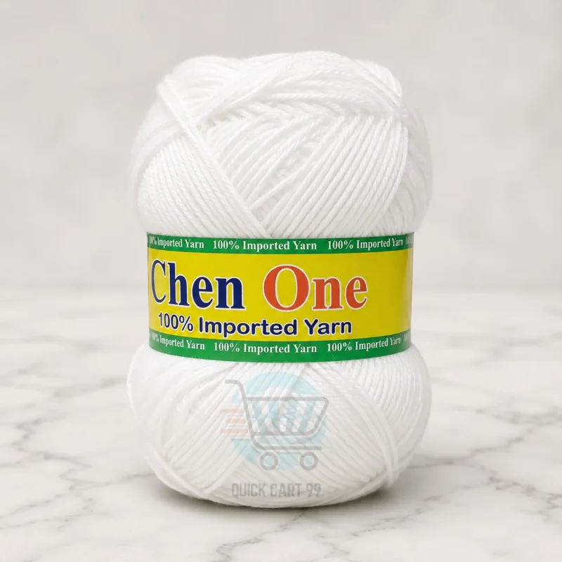 Chen One 3 Ply Crochet Yarn in multiple colours, 100% acrylic, super soft, 90–100g