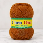Chen One 3 Ply Crochet Yarn in multiple colours, 100% acrylic, super soft, 90–100g