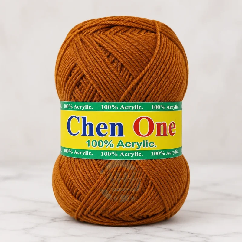 Chen One 3 Ply Crochet Yarn in multiple colours, 100% acrylic, super soft, 90–100g