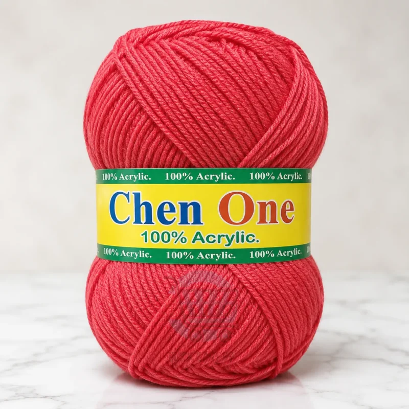 Chen One 3 Ply Crochet Yarn in multiple colours, 100% acrylic, super soft, 90–100g