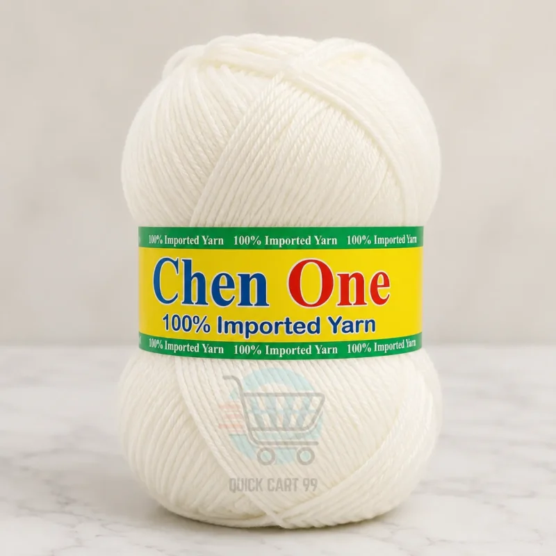 Chen One 3 Ply Crochet Yarn in multiple colours, 100% acrylic, super soft, 90–100g