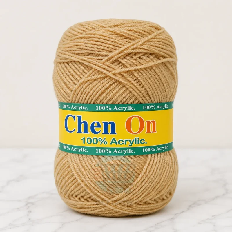 Chen One 3 Ply Crochet Yarn in multiple colours, 100% acrylic, super soft, 90–100g
