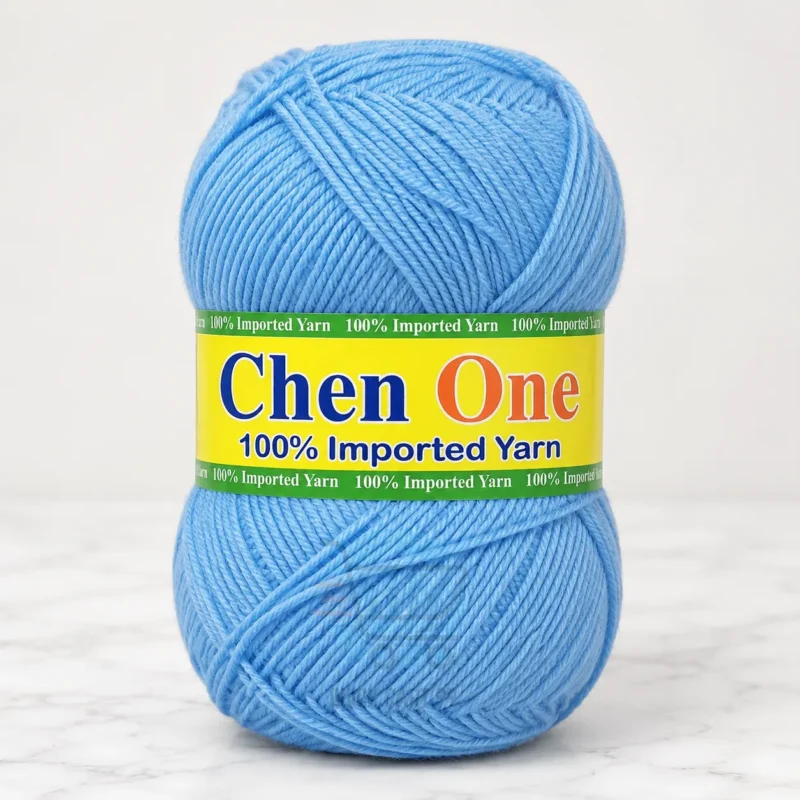 Chen One 3 Ply Crochet Yarn in multiple colours, 100% acrylic, super soft, 90–100g
