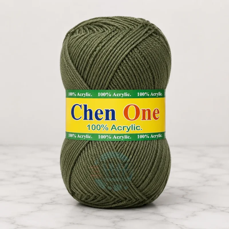 Chen One 3 Ply Crochet Yarn in multiple colours, 100% acrylic, super soft, 90–100g