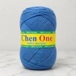 Chen One 3 Ply Crochet Yarn in multiple colours, 100% acrylic, super soft, 90–100g