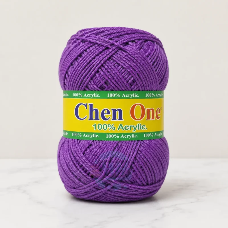 Chen One 3 Ply Crochet Yarn in multiple colours, 100% acrylic, super soft, 90–100g